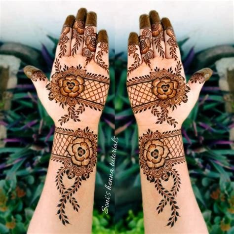 4_20 Arabic Mehndi Designs For Front Hand to Steal your Heart  Tikli
