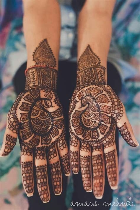 14_New Peacock Mehndi Designs  Simple  Stylish Mehndi Designs 3