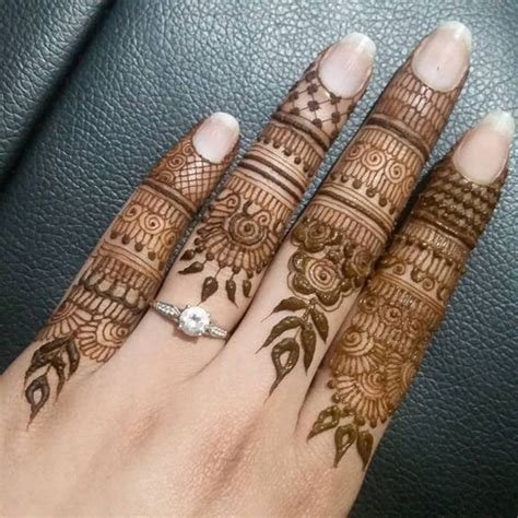 4_15 Latest  Best Finger Mehndi Designs Photos In 2024