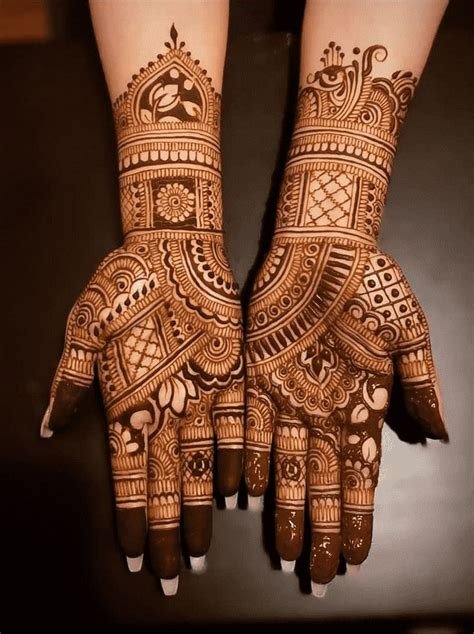 11_Beautiful Jewellery Mehndi Designs for Back Hand  K4 Fashion