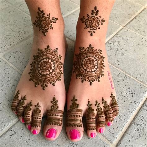 13_Prettiest Foot Mehndi Designs For Every Kind Of Bride