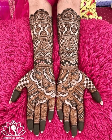 10_22 Latest  Unique Bridal Mehndi Designs Full Hands  ZeroKaata Studio