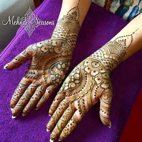 6_15 Bridal henna mehndi designs for full hand  Mehndi Artistica