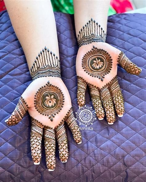 6_Simple Mehndi Designs For Hands Step By Step