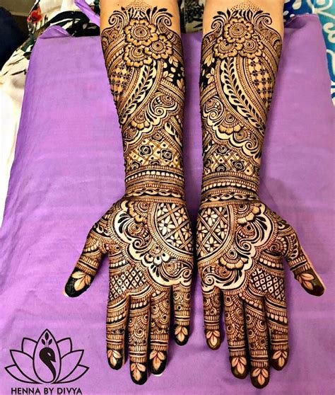 8_65 Bridal Mehndi Designs For Full Hands  Body Art Guru