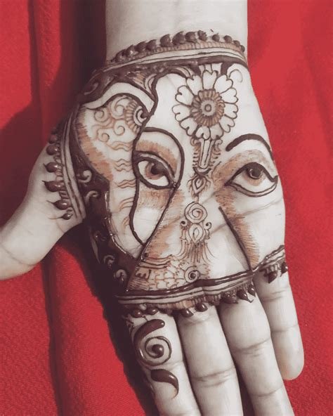 9_Ganesh Chaturthi Mehndi Design Images Ganesh Chaturthi Henna Design Ideas