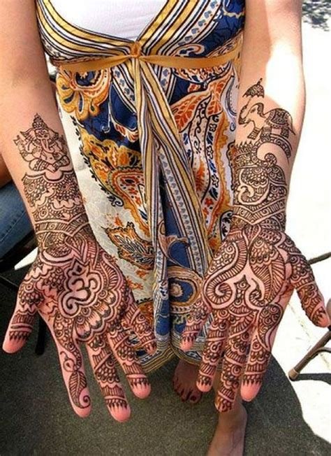 12_Ganpati Mehndi Designs Ganesh Mehndi Design Ideas