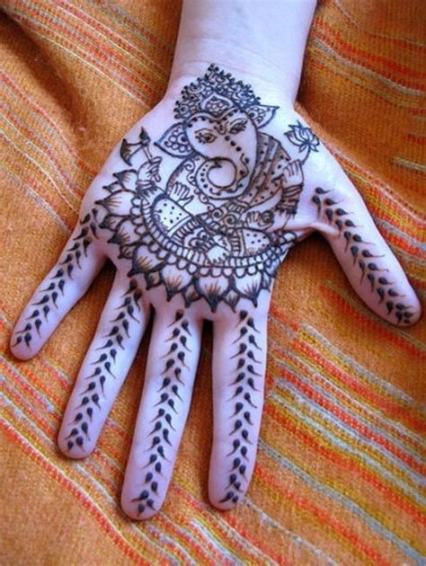 2_Ganpati Mehndi Designs Ganesh Mehndi Design Ideas