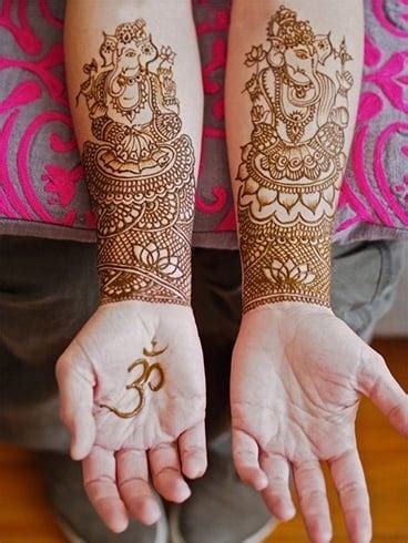 10_Ganpati Mehndi Designs Ganesh Mehndi Design Ideas