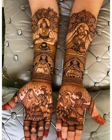 5_Ganpati Mehndi Designs Ganesh Mehndi Design Ideas