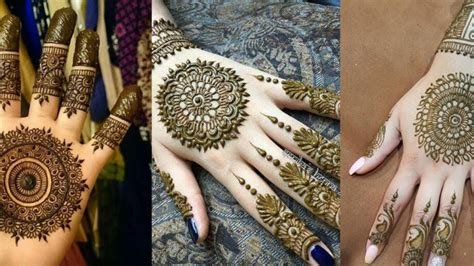 15_Try these 5 Gol Tikki Mehndi patterns to improve the appearance of your