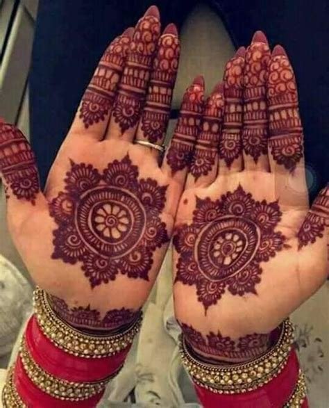 6_Traditional and Simple Round Mehndi Designs You Should Definitely Try