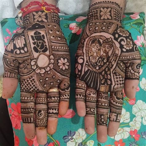 4_Groom Mehndi Design 35 Latest Dulha Mehndi Designs Ideas