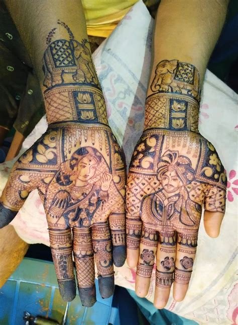 12_Latest Groom Marriage Mehndi Designs For Hands