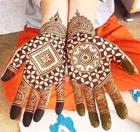 2_9 Beautiful Gujarati Mehndi Design Ideas For Brides To Try Out This