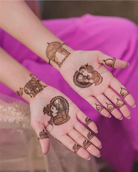 15_10 Latest Half Hand Mehndi Design Ideas for Bridesmaids