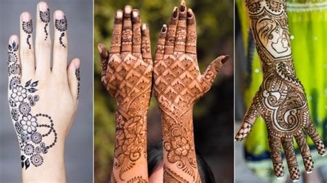 3_Easy Mehndi Designs Collection for Hand 2024  K4 Fashion