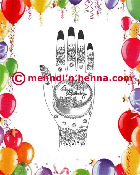 1_Birthday Henna design  Mehndi n Henna  Tattoo designs and patterns