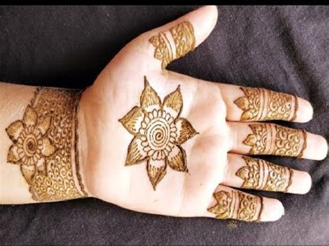 7_New Hatheli Mehndi Design for All Festive Celebrations