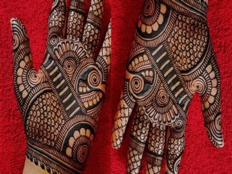 8_Eid Special Easy Floral Mehndi Designs for Hand  K4 Fashion