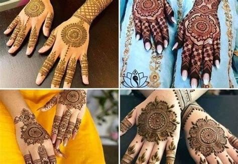 6_20  Trendy Half  Half Mehndi Designs for Millennials