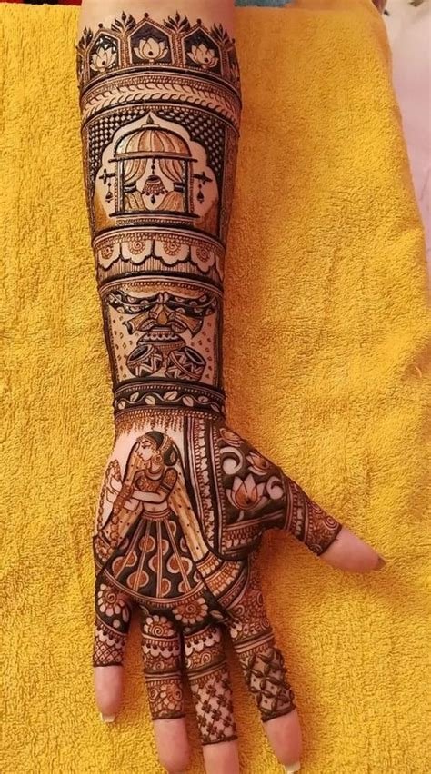 6_12 Dulhan Mehndi Design for Hands  Legs to Complete Bridal Look 2021