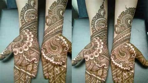2_Peacock Mehndi Designs Aapke Hatho Ke Liye Mor Aakratiya