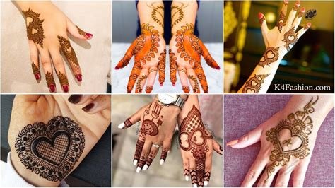 4_Discover 84 heart mehndi designs front hand best  seveneduvn