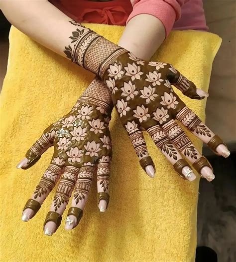 7_Outstanding Heavy Henna Mehndi Designs Collection  Mehndi Designs