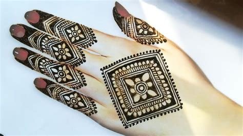 9_Unique Back Hand Mehndi Designs For The Bridesmaids  WedMeGood