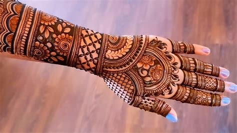 13_Bridal Front Hand Mehndi Designs from Shainaaz Mehendi  K4 Fashion