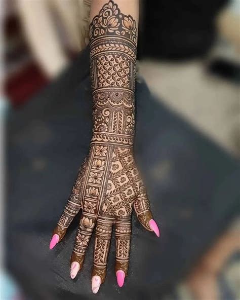 13_Heavy Mehndi Designs for Hands on Your Special Day