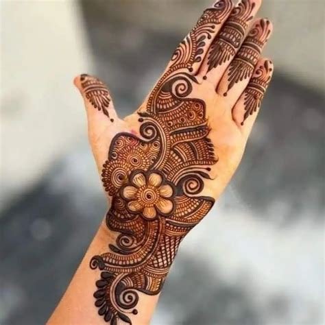 8_Heavy Mehndi Designs for Hands on Your Special Day