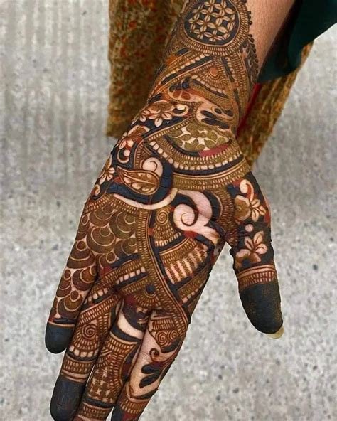 9_65 Bridal Mehndi Designs For Full Hands  Body Art Guru