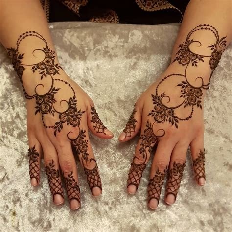 9_25 Floral MehndiHenna Designs For Girls Hands  EntertainmentMesh