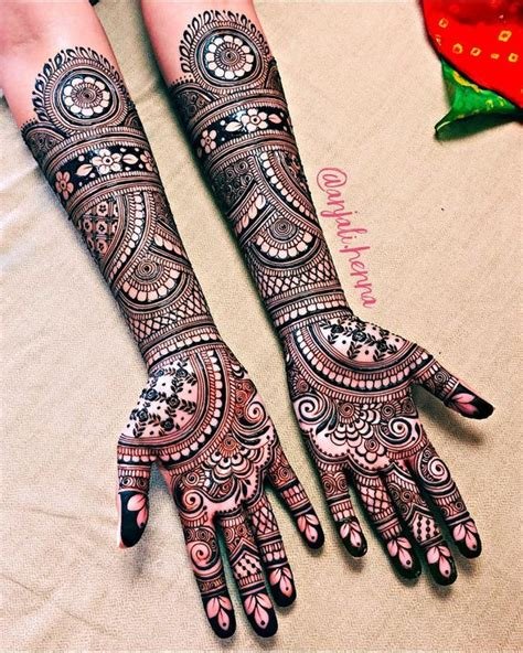 9_50 Gorgeous And Simple Henna Designs For The Minimalist Mehndi