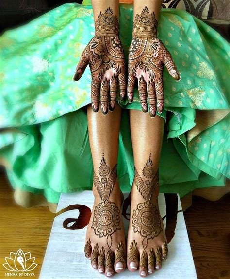 4_15 Simple Henna Mehndi Designs on your Big Day