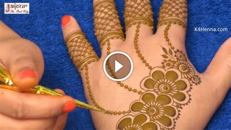 1_Holi Special Jewelry Mehndi Design for Back Hands  Ethnic Fashion