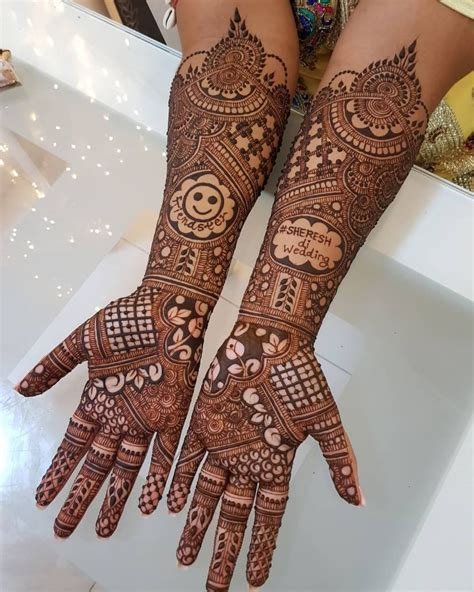 12_10 Simple Mehndi designs for Grooms to try in 20192020