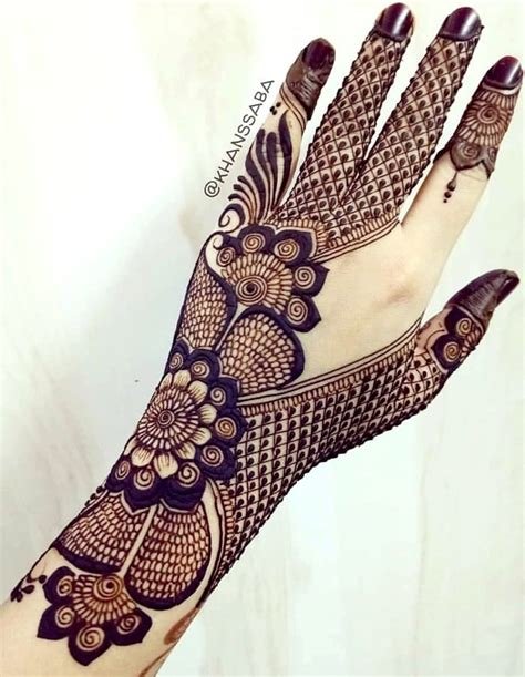 15_Arabic Mehndi Designs 89 Simple  Easy Arabic Design 2021