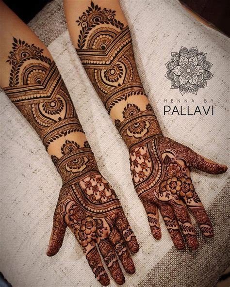 12_20 Arabic Mehndi Designs For Front Hand to Steal your Heart  Tikli
