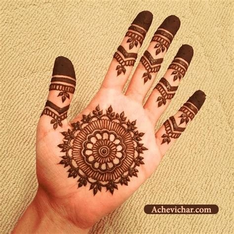 14_61 Best Royal Mehndi Designs For Front Hand And Back Hand  Fabbon