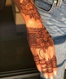 11_78 Latest Finger Mehndi Designs 2024 Updated Images