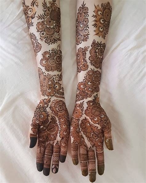 7_50 Stunning Dulhan Mehndi Designs With Images  Buy lehenga choli online