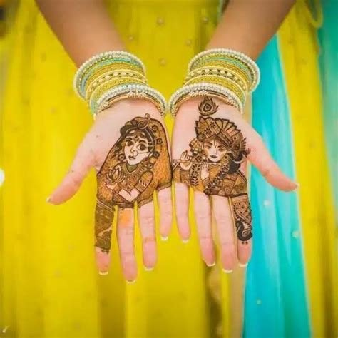 14_Best 20 Janmashtami Mehndi Design  Mixing Images