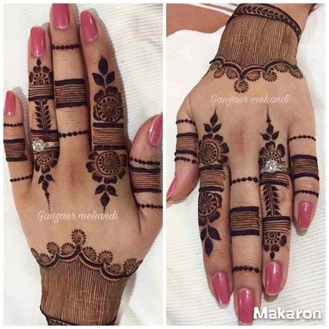 13_30 simple mehndi designs for hands step by step images