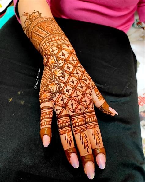 5_Heavy Net Jaal Mehndi Designs  Styles 3  StylesGapcom