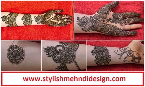 1_Beautiful Kada Mehndi Design For Hand  Step By Step Tutorial