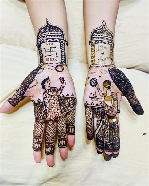 12_Mehndi Designs Karwa Chauth 2021 Latest Easy Simple Mehndi Designs