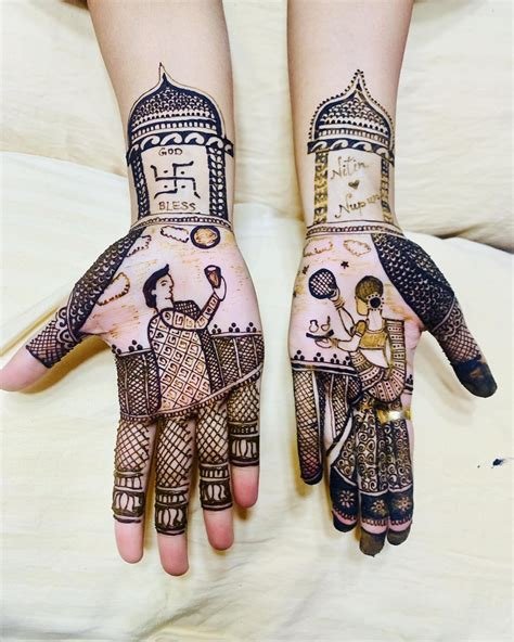12_Karwa Chauth Mehndi Design Simple Unique and Latest Mehndi Designs